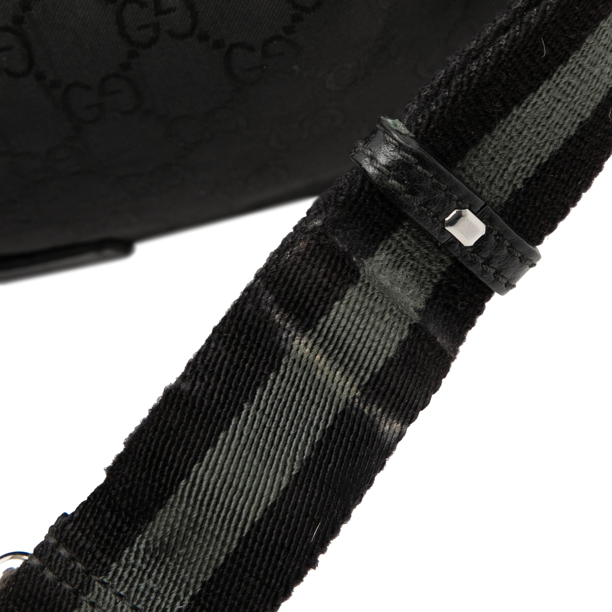 GG Nylon Web Belt Bag - Image 7