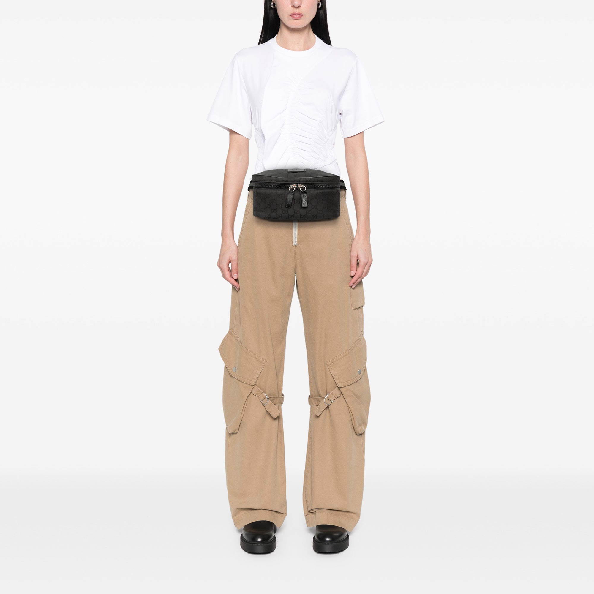 GG Nylon Web Belt Bag - Image 8