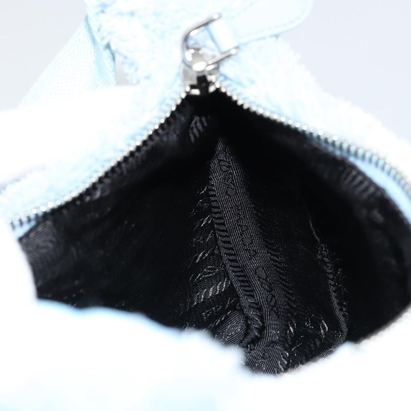 Prada Re-Edition 2000 Hobo Terry Cloth Blue