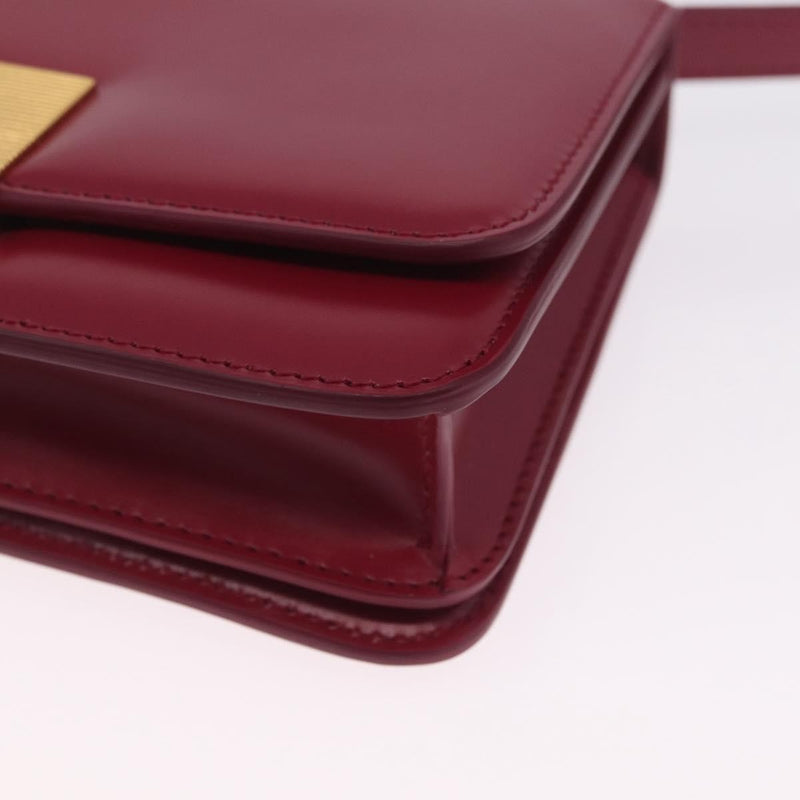 Bottega Veneta Bv Classic Spazzolato Leather Red Bag