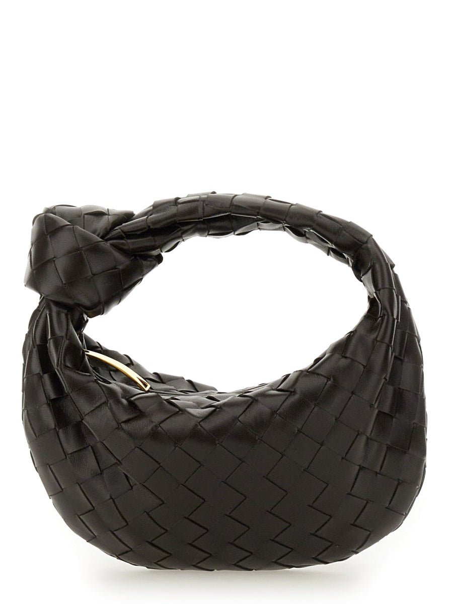 Bottega Veneta Mini Bag — Brown Lambskin