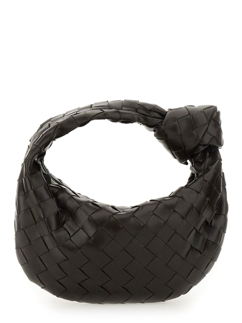 Bottega Veneta Mini Bag — Brown Lambskin