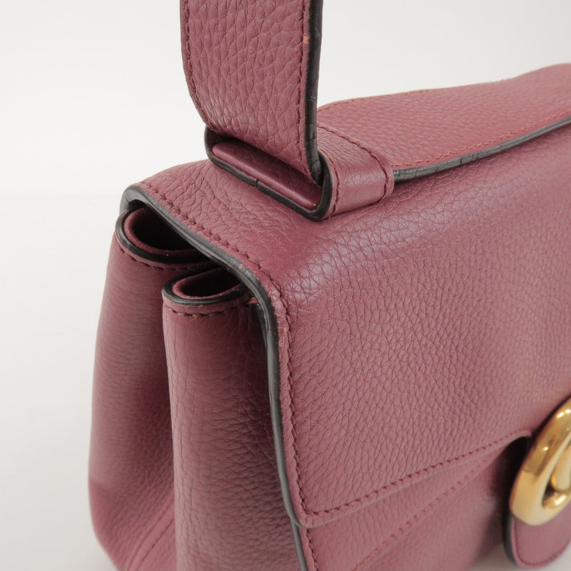 Gucci Gg Marmont Leather Pink Bag
