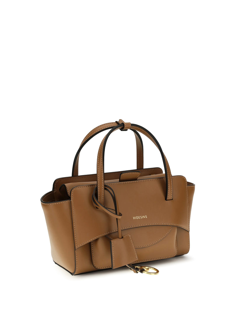 Hidesins Top Handle Bag — Caramel Calf Leather Bos Taurus