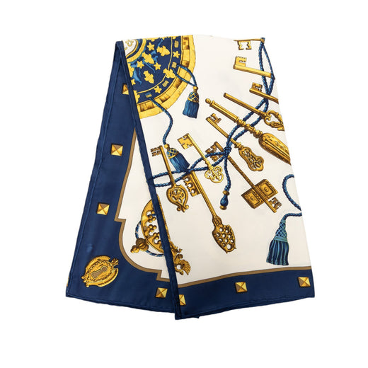 Les Cles Silk Scarf 90 - Image 1