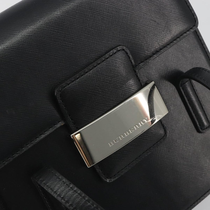 Burberry Vintage Leather Black Bag