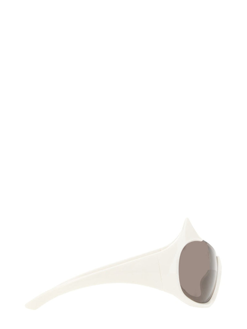 Balenciaga 745061_t00079000 Sunglasses — White Plastic