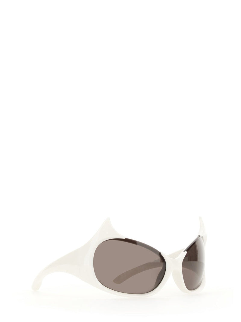 Balenciaga 745061_t00079000 Sunglasses — White Plastic