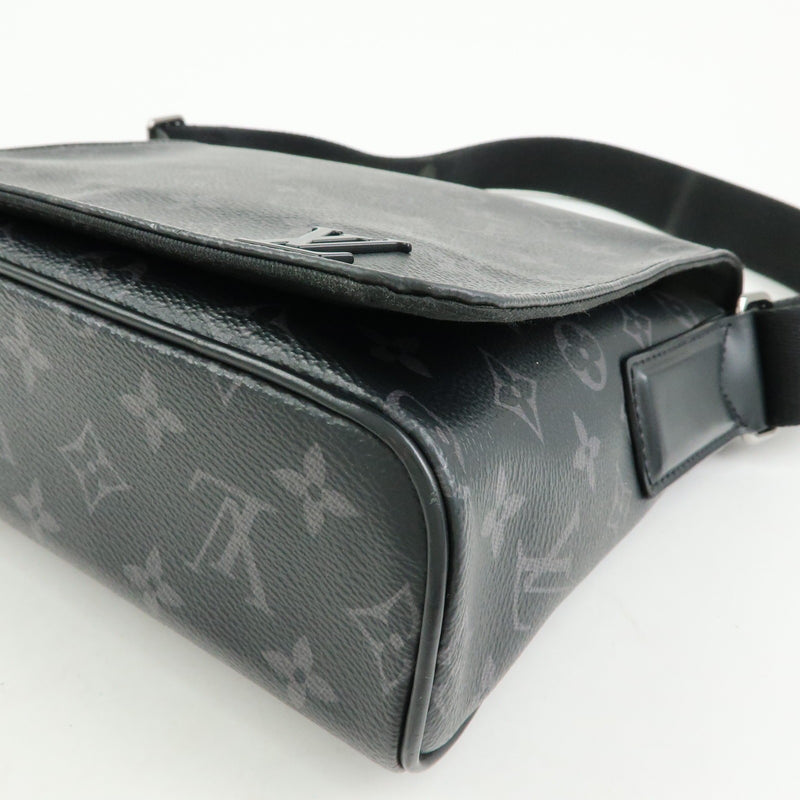 Louis Vuitton District Messenger Monogram Eclipse Canvas Gray