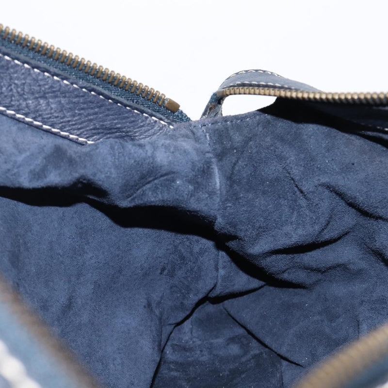 Celine Top Handle Leather Black Bag