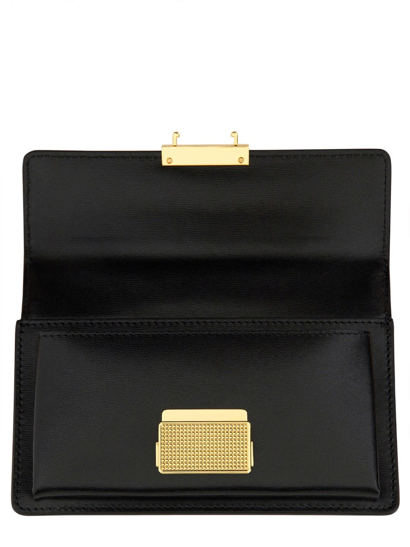 Golden Goose Shoulder Bag — Black Leather