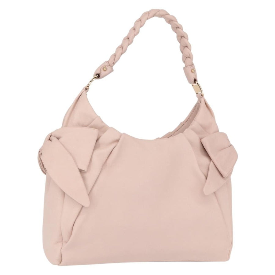 Salvatore Ferragamo Vala Leather Pink Bag