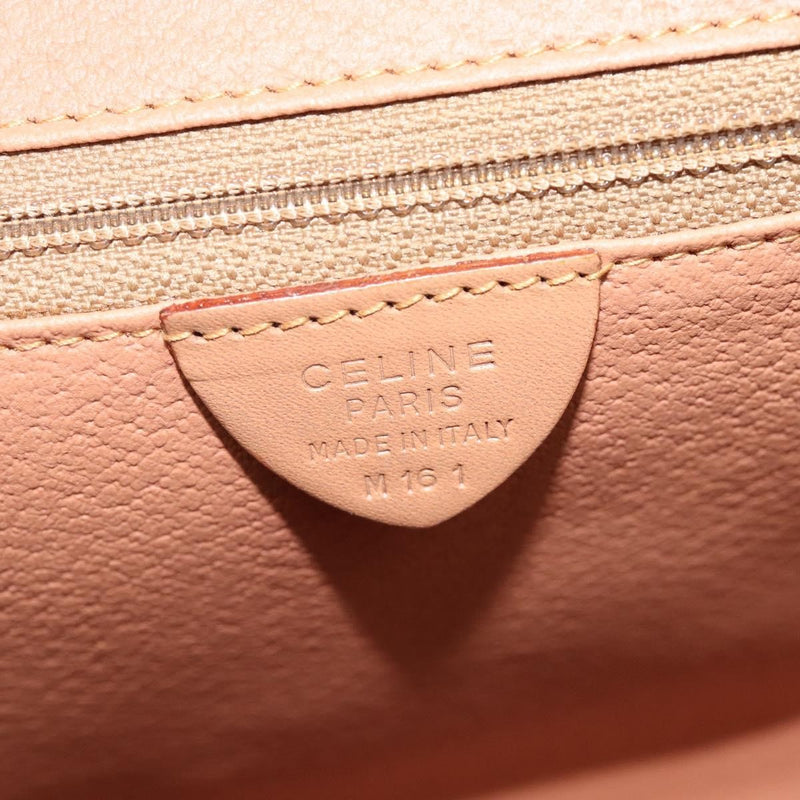 Celine Handbag Canvas Brown Bag