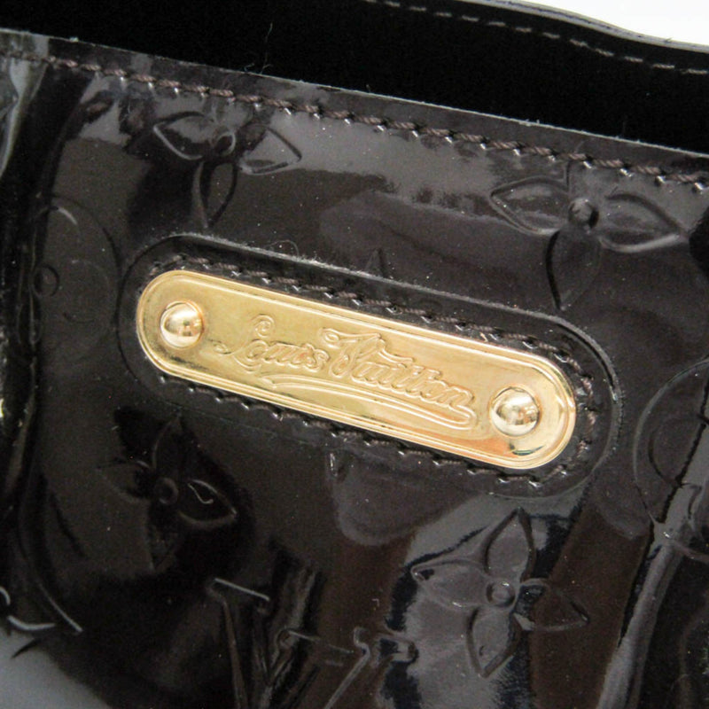 Louis Vuitton Wilshire Monogram Vernis Burgundy Patent_leather Bag