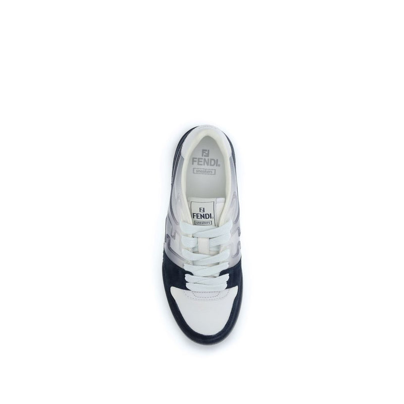 Multicolor Calf Leather Bos Taurus Low Top Sneakers
