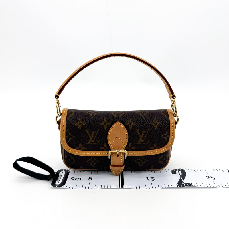 Louis Vuitton Diane Nm Monogram Canvas Brown Bag