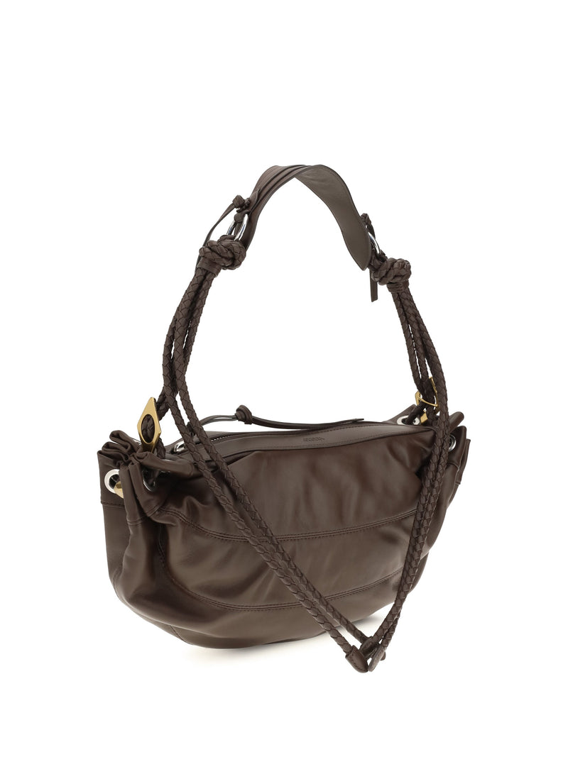 Isabel Marant Maia Shoulder Bag — Brown Lambskin