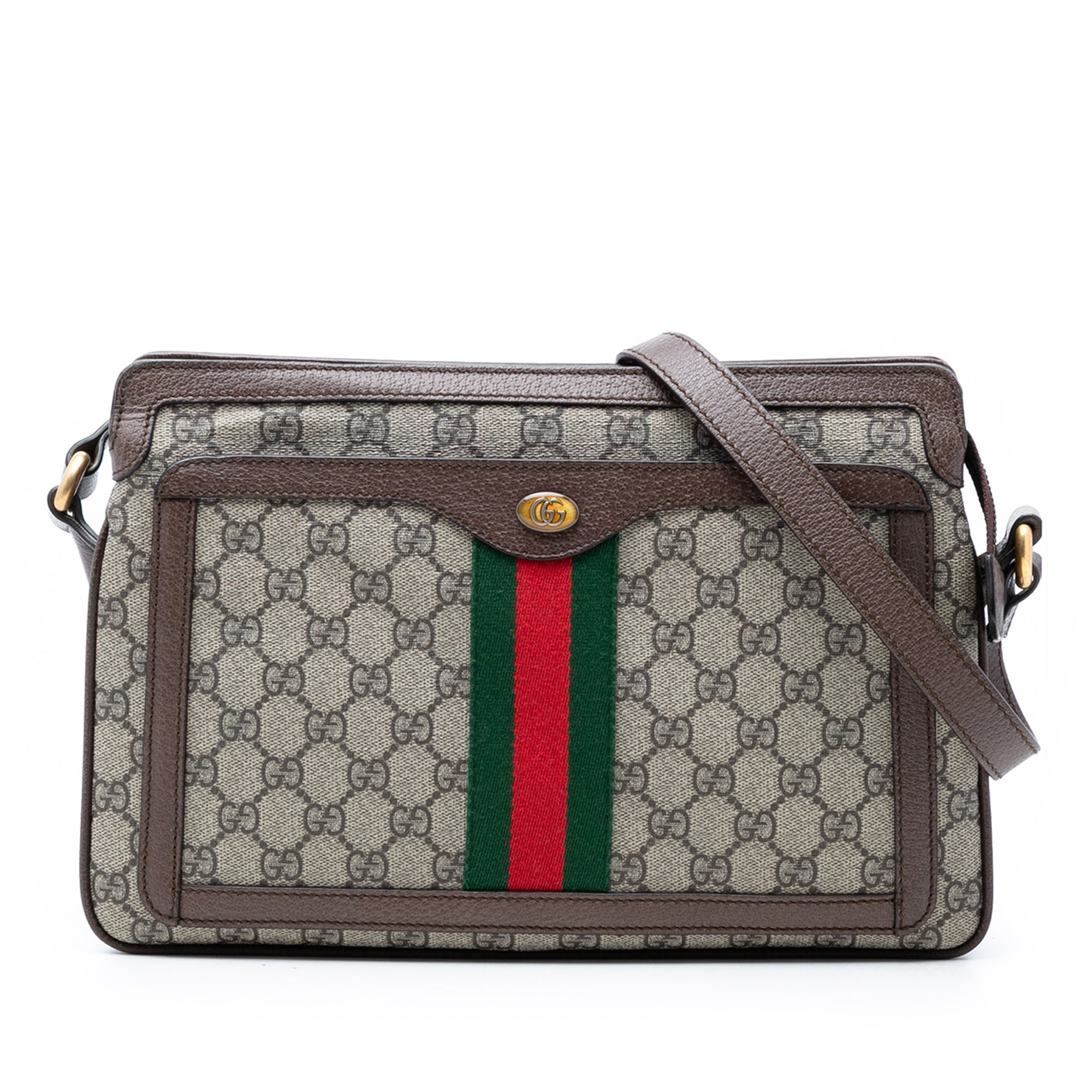 Medium GG Supreme Web Ophidia Crossbody - Image 1