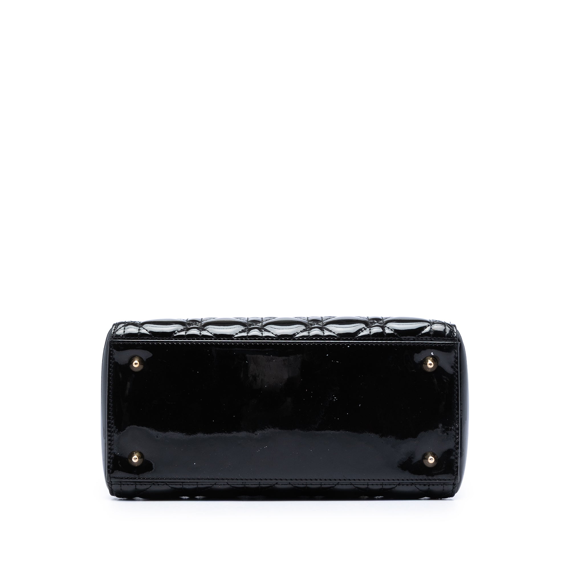 Medium Patent Cannage Lady Dior - Image 3
