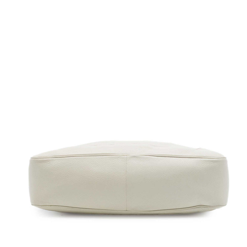 Calfskin Bamboo Diana Satchel - Image 3