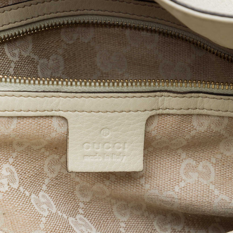 Calfskin Bamboo Diana Satchel - Image 5