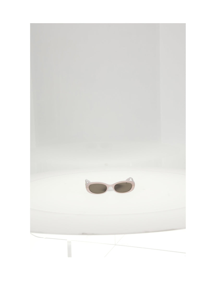 Dior Dblqb1ixr Dual-Tone Nylon Sunglasses — Pink