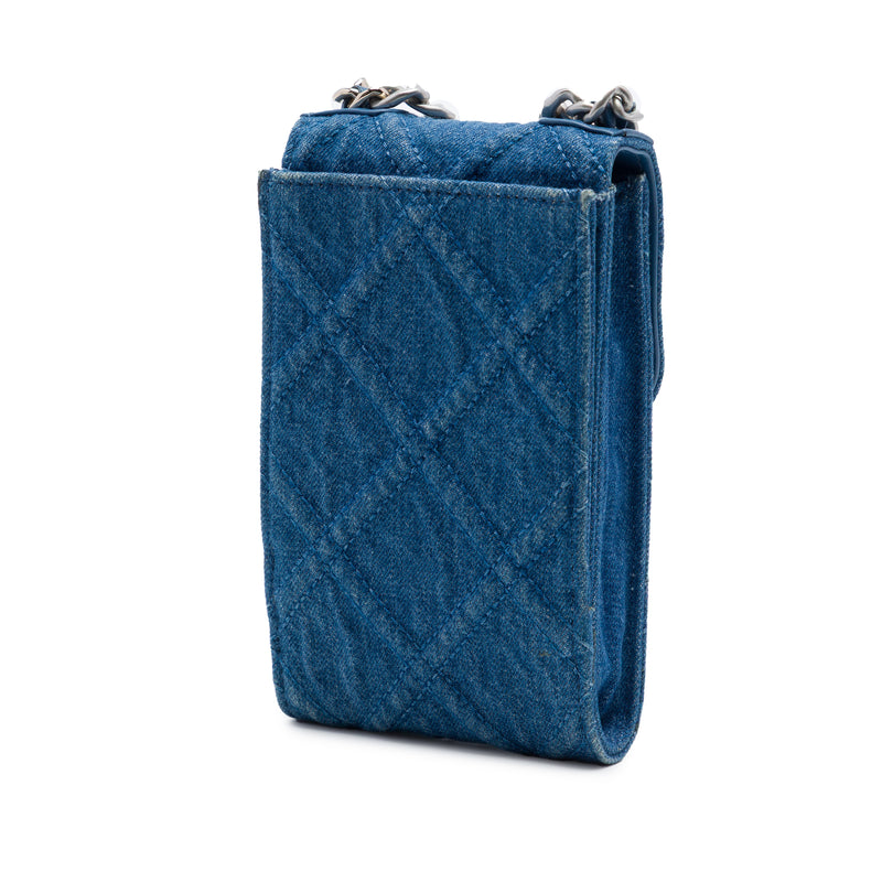 Denim 19 Phone Holder with Chain - Image 2