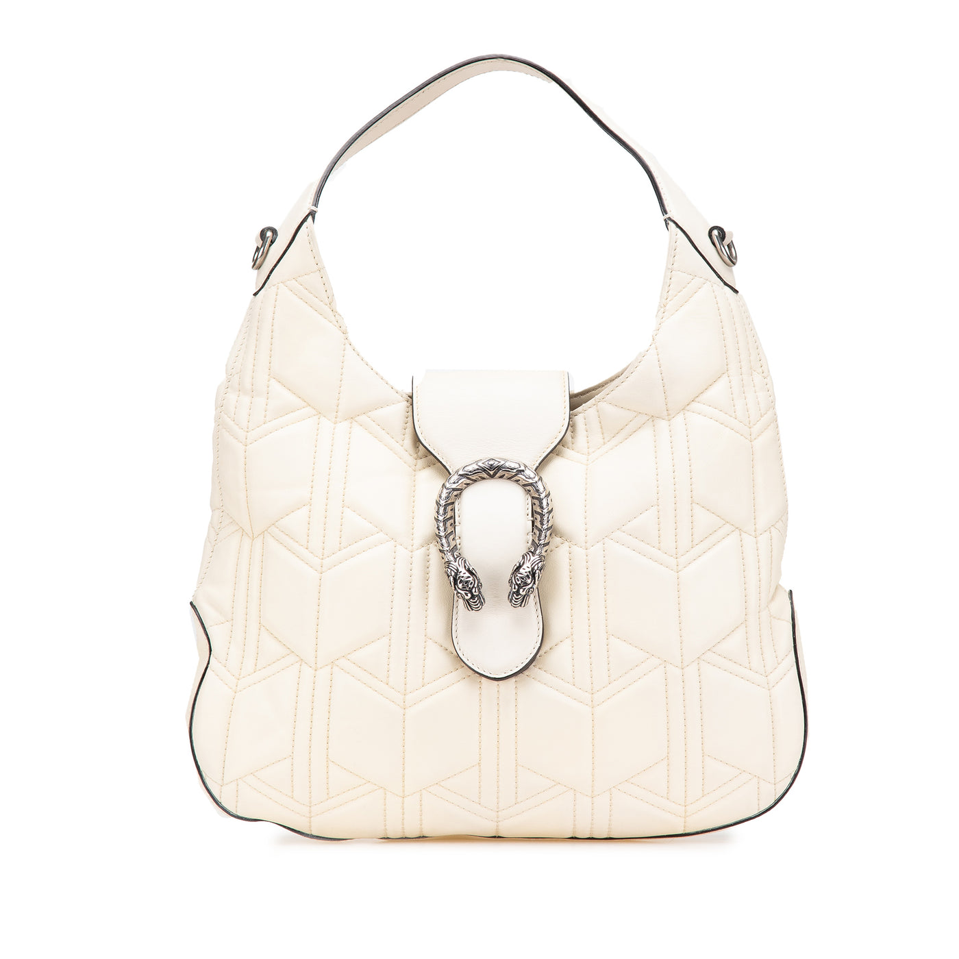Quilted Leather Dionysus Web Hobo - Image 1