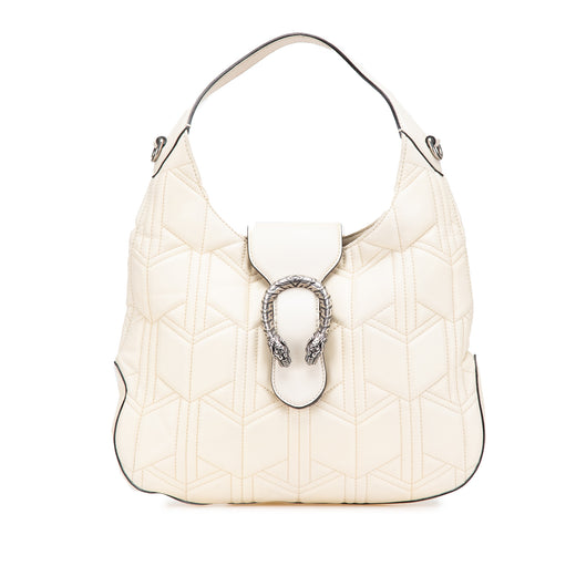 Quilted Leather Dionysus Web Hobo - Image 1