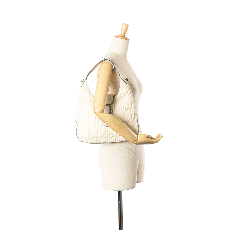 Quilted Leather Dionysus Web Hobo - Image 12