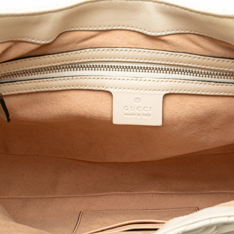 Quilted Leather Dionysus Web Hobo - Image 4