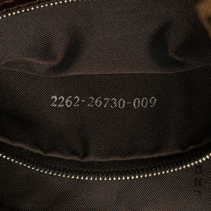 Zucca Canvas Shoulder Bag - Image 6
