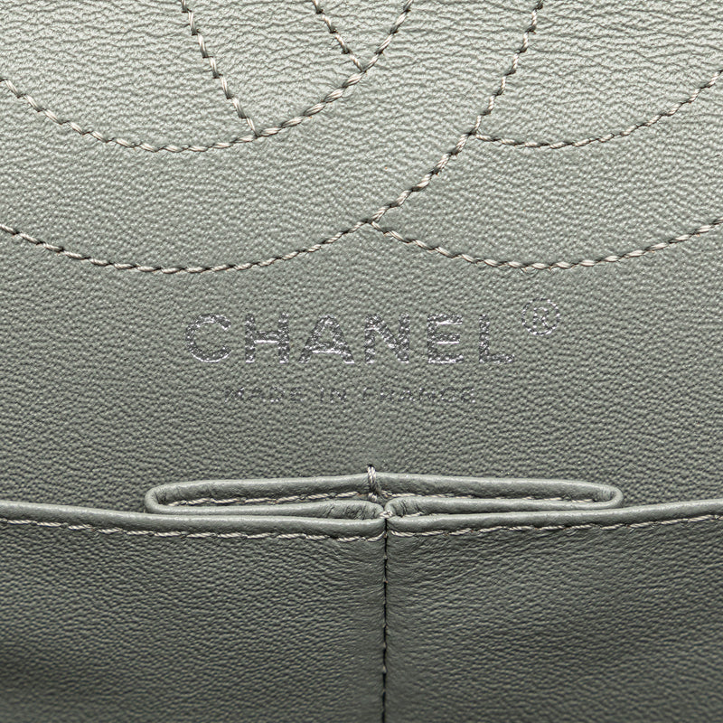 Caviar and Iridescent Calfskin Reissue 2.55 Double Flap 226 - Image 6