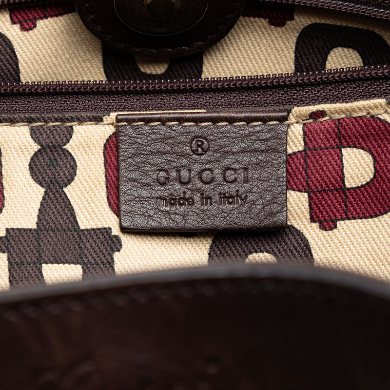 Guccissima Abbey D Ring Tote - Image 5