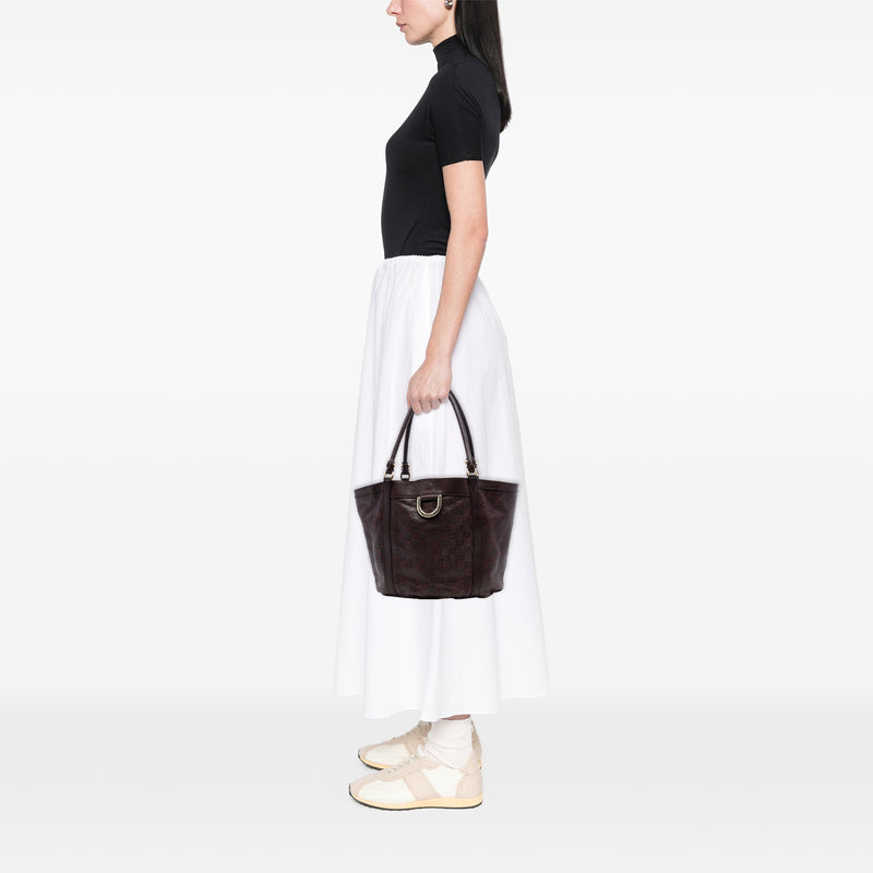Guccissima Abbey D Ring Tote - Image 7