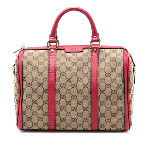 Medium GG Canvas Joy Boston Bag - Image 1