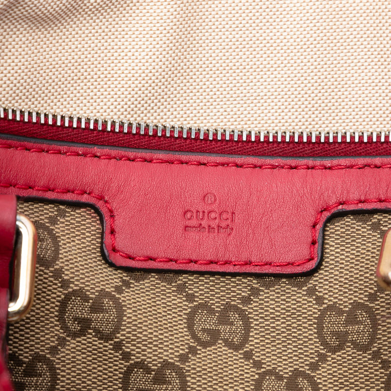 Medium GG Canvas Joy Boston Bag - Image 5