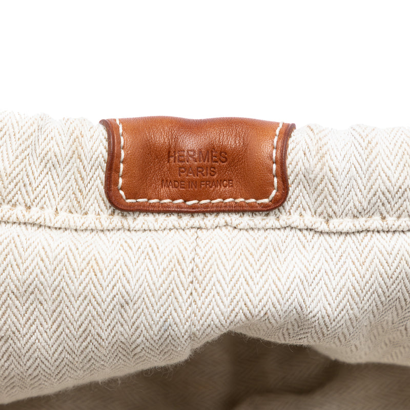 Canvas and Barenia Fourbi Pouch 25 - Image 5