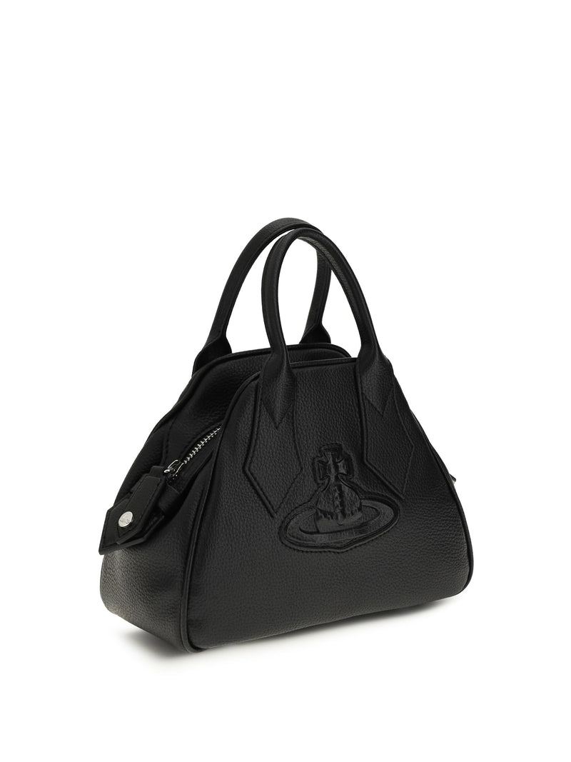 Vivienne Westwood Yasmine Shoulder Bag — Black Calf Leather