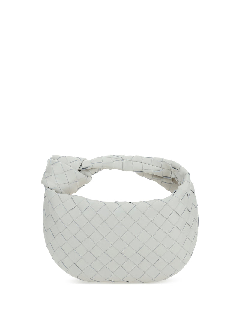 Bottega Veneta Shoulder Bag — White Lambskin
