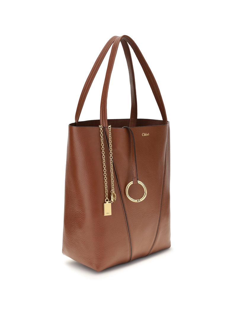 Chloé Shoulder Bag — Brown Calf Leather
