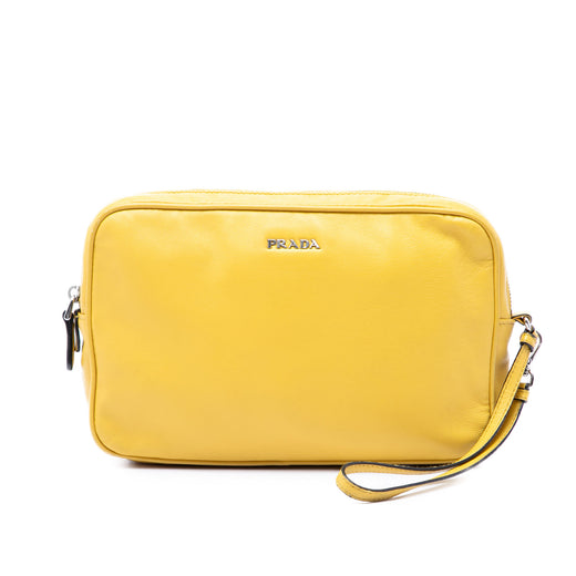 Leather Wristlet Clutch - Image 1
