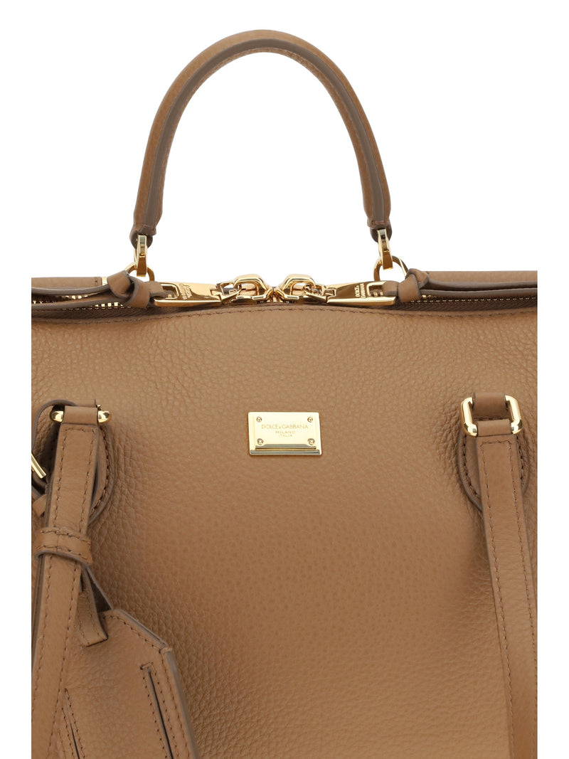 Dolce & Gabbana Shoulder Bag — Caramel Calf Leather