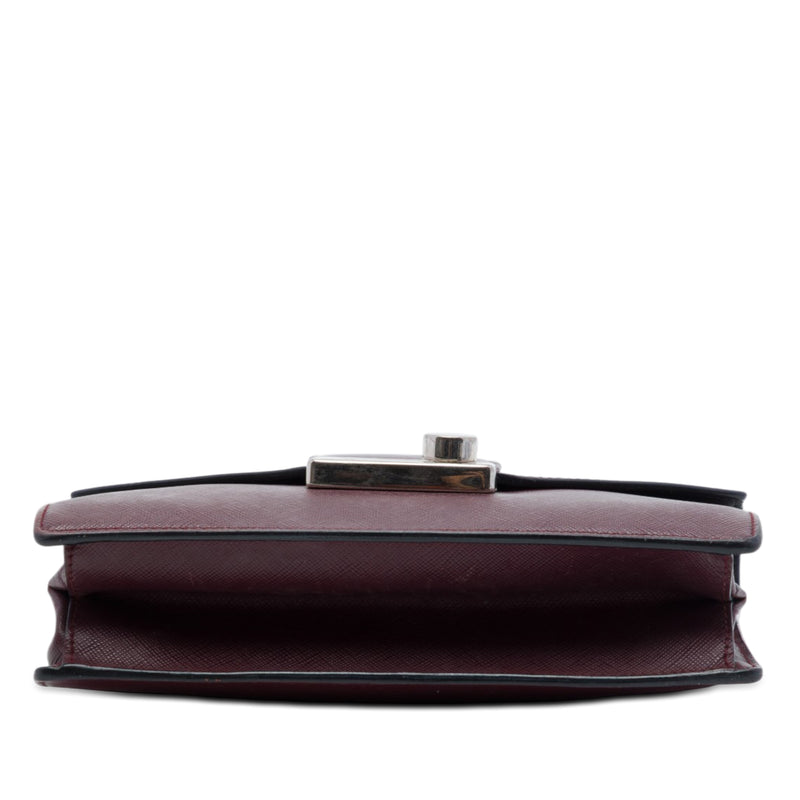Saffiano Lux Sound Lock Satchel - Image 3