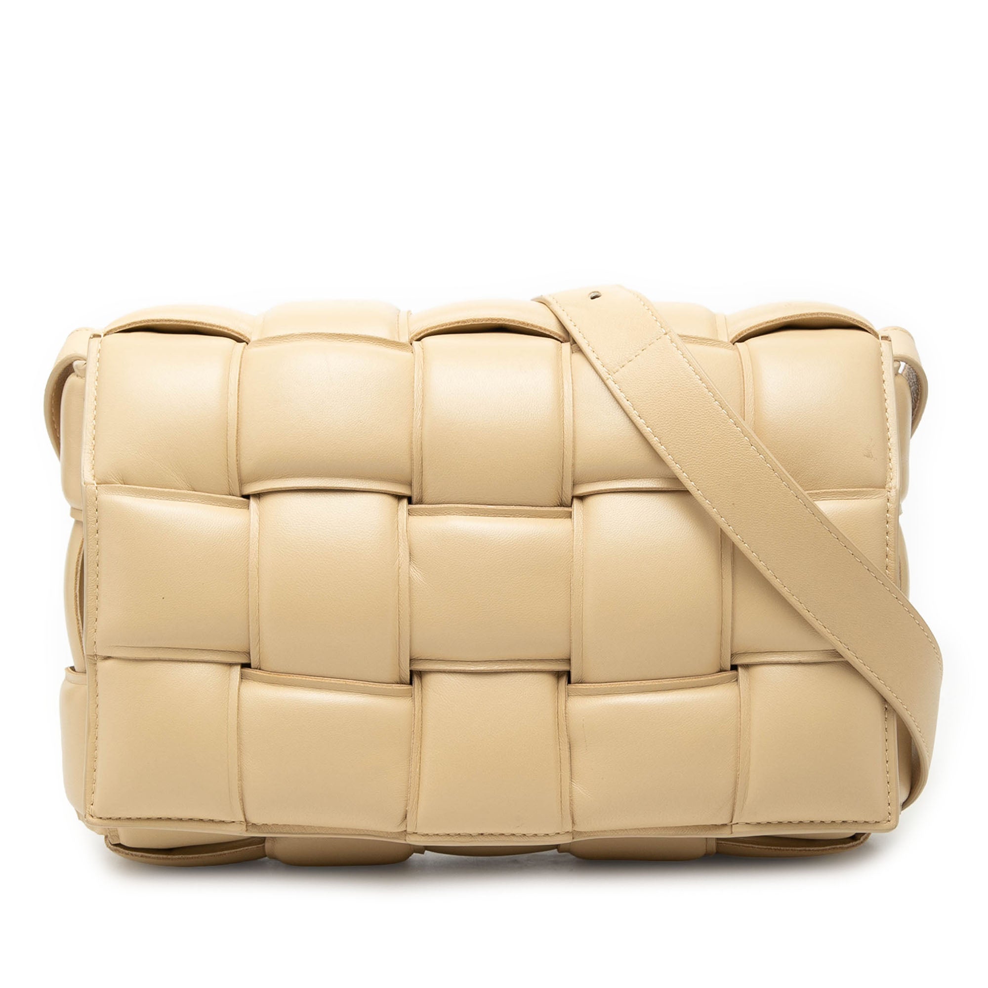 Nappa Intrecciato Padded Cassette Crossbody - Image 1