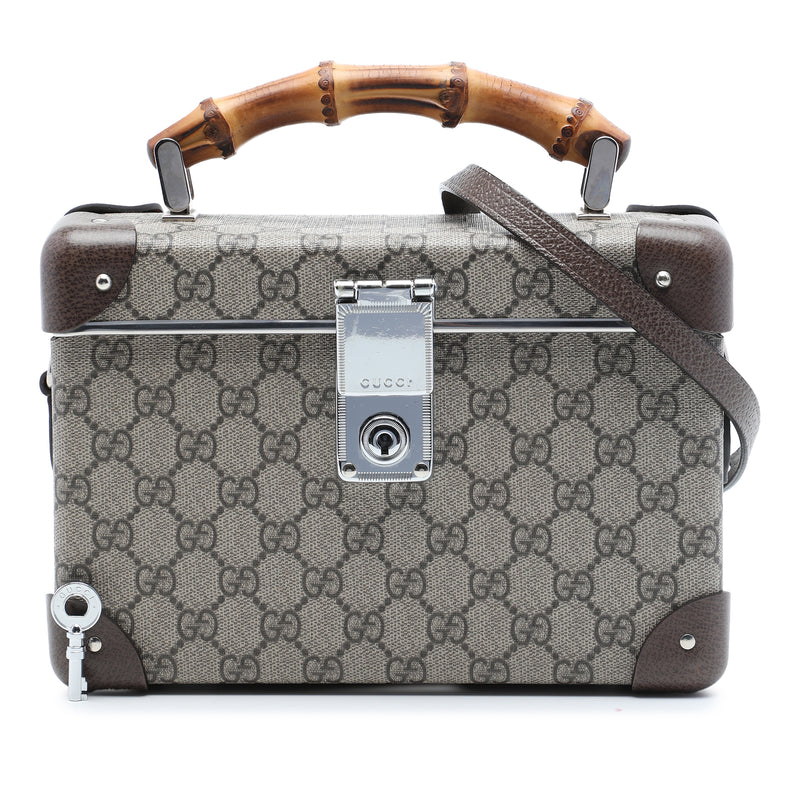 GG Supreme Bamboo Vanity Bag - Image 7