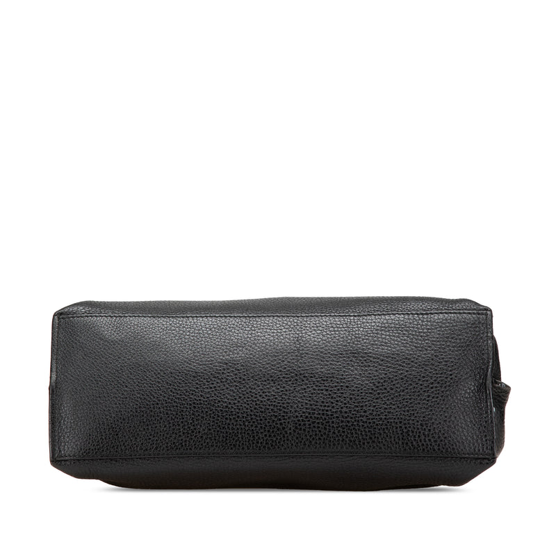 Medium Calfskin Bamboo Daily Satchel - Image 3