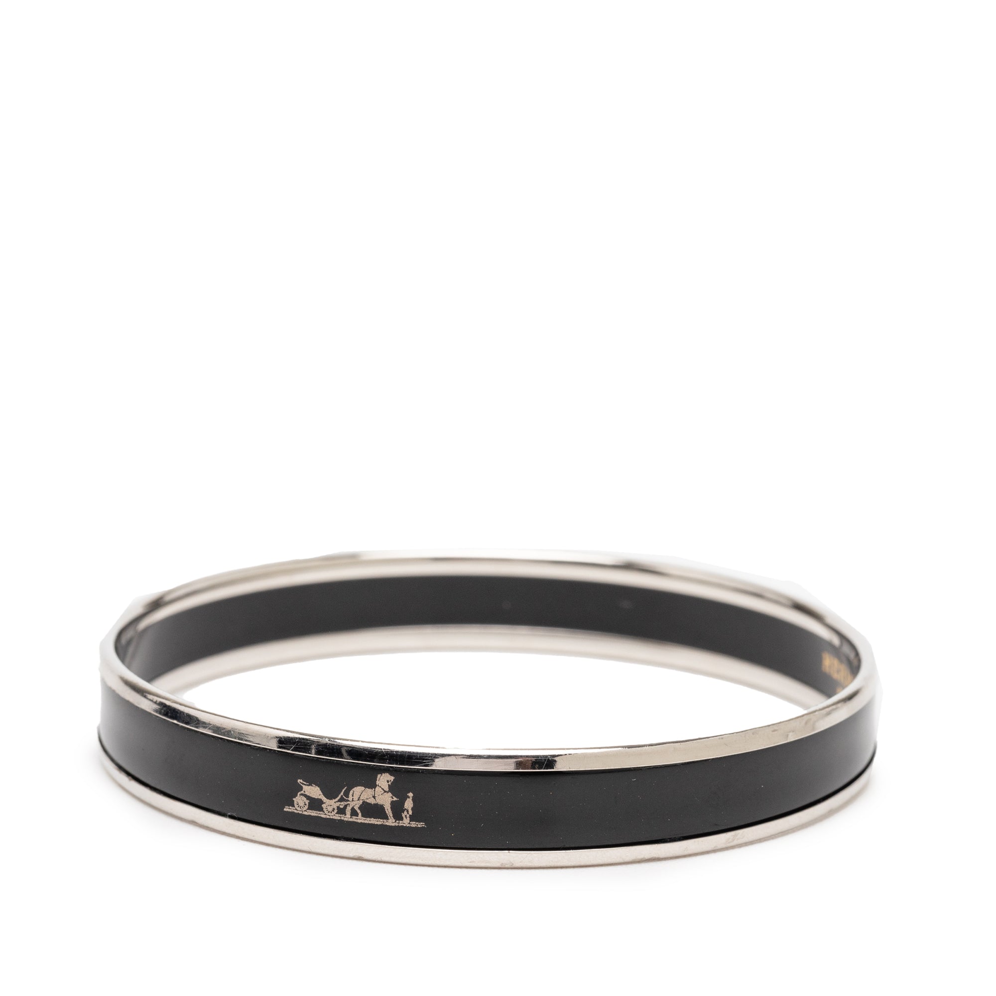 Narrow Caleche Enamel Bangle 62 - Image 2