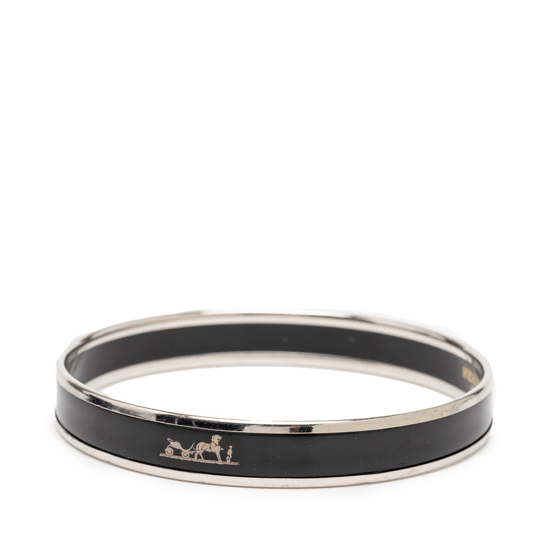 Narrow Caleche Enamel Bangle 62 - Image 2