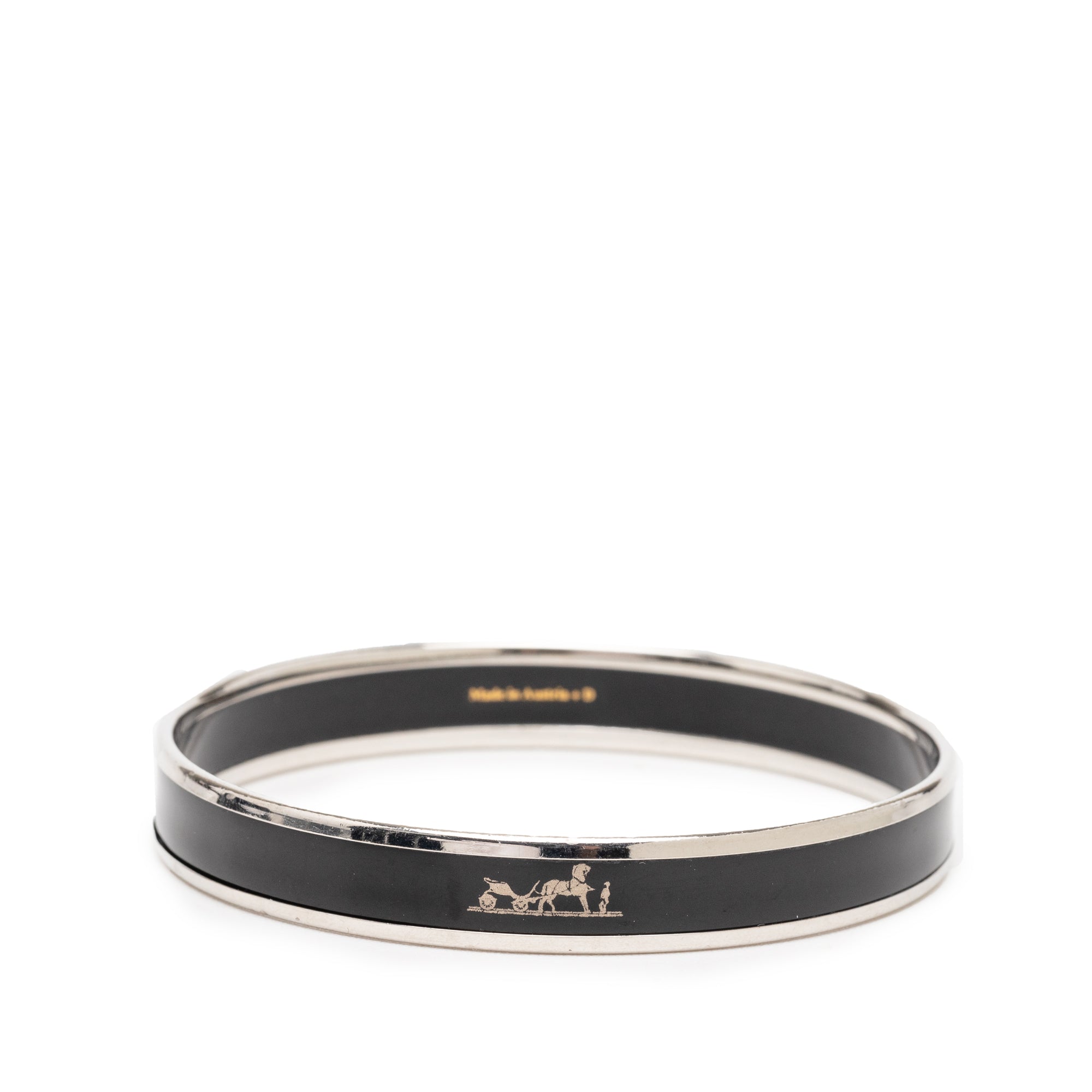 Narrow Caleche Enamel Bangle 62 - Image 3